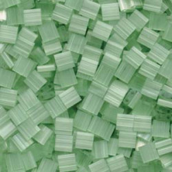 Tila Bead 5mm Silk Pale Green 50gm Bag - TL2559