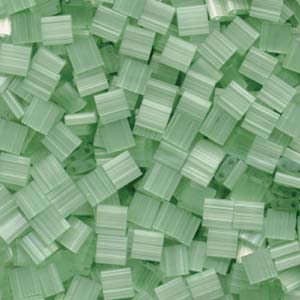 Tila Bead 5mm Silk Pale Green 50gm Bag - TL2559