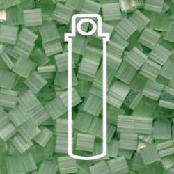 Tila Bead 5mm Silk Pale Green 7.2gm Tube - TL2559-TB