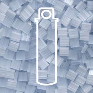 Tila Bead 5mm Silk Pale Light Blue 7.2gm Tube - TL2561-TB