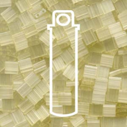 Tila Bead 5mm Silk Pale Light Yellow 7.2gm Tube - TL2591-TB