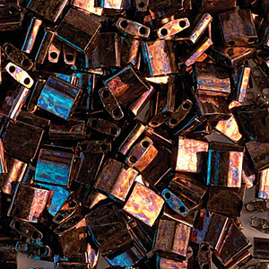 Tila Bead 5mm Met Dk Rasp Iris-50 Gm/bg - TL457B