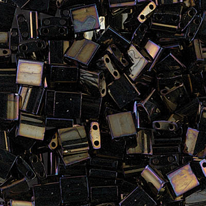 Tila Bead 5mm Brown Iris -apprx 7.2 Gram - TL458-TB