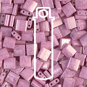 Tila Bead 5mm Opaque Ant Rose Luster 7.2 Gm/tb - TL599-TB