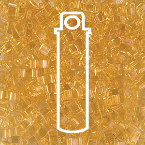 Tila 1/2 Cut 5mm Transp Pale Topzaprx 7.8gm/tb - TLH132-TB