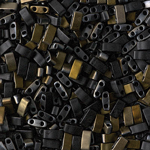 Tila 1/2 Cut Bead 5mm Valentinite Matte-50gm/bg - TLH4561