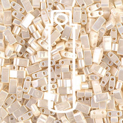 Tila 1/2 Cut 5mm Ant Ivory Pearl Ceylon-aprx 7.8gm/tb - TLH592-TB
