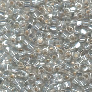 Miyuki 5/0 Triangle 250 Grams Silver Lined Clear - TR5-1101