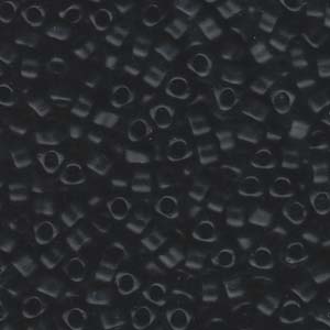Miyuki 5/0 Triangle 250 Gram Matte Black - TR5-401F