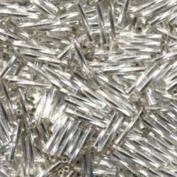 Tw Bgl 2x12mm Miyuki 250 Gram S/l Crystal - TW2012-1