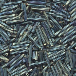 Tw Bgl 2x12mm Miyuki 250 Gram Matte Met Patina Iris - TW2012-1256