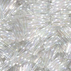 Tw Bgl 2x12mm Miyuki 250 Gram Crystal Ab - TW2012-250