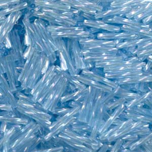 Tw Bgl 2x12mm Miyuki 250 Gram Tr Aqua Ab - TW2012-260