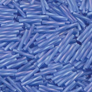 Tw Bgl 2x12mm Miyuki 250 Gram Matte Tr Sapphire Ab - TW2012-261F