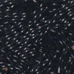 Tw Bgl 2x12mm Miyuki 250 Gram Black - TW2012-401