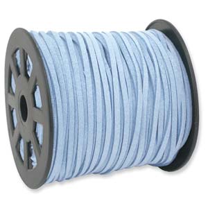 Ultra Micro Fiber Suede Blue 3mm 100 Yd Spool
