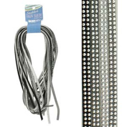 5mm Studded Faux Suede Cools Mix 8 Meters Total