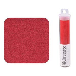Ultrasuede Light Flash Red 8.5 X 4.25 In- Each