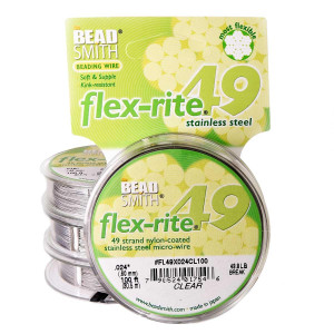 Flexrite 49 Strand 0.024 Clear - 100 Ft