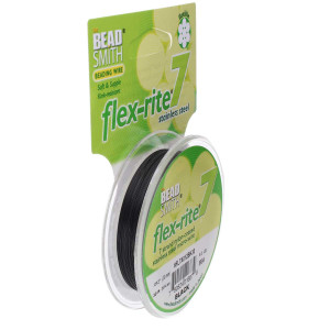 Flexrite 7 Strand 0.012 Black - 30ft