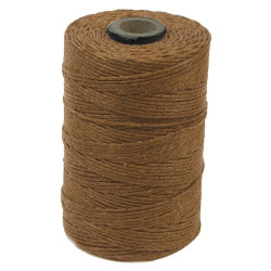Irish Waxed Linen Bttersctch 3ply 50 Gm Aprox 120yds