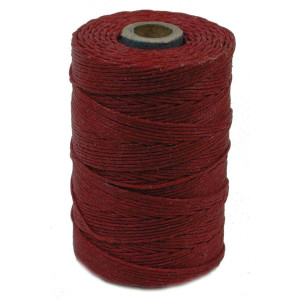 Irish Waxed Linen Ctry Red 3ply 50 Gm Aprox 120yds