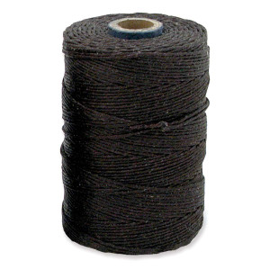 Irish Waxed Linen Dk Choc 3ply 50 Gm Aprox 120yds
