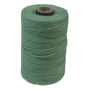 Irish Waxed Linen Sage 3ply 50 Gm Aprox 120yds