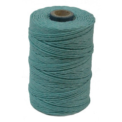 Irish Waxed Linen Turquoise 3ply 50 Gm Aprox 120yds