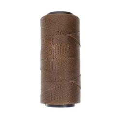 Knot It Waxed Poly Cord Brown 144 Meters / Spl