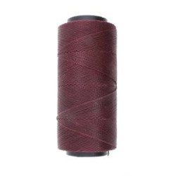 Knot It Waxed Poly Cord Burgundy 144 Meters / Spl