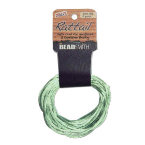 Rattail 1mm Mint 6yd /card Usa Made