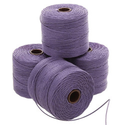 S-lon Bead Cord 210 77yd 72/bx Lilac
