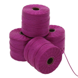 S-lon Bead Cord 210 77yd 72/bx Plum