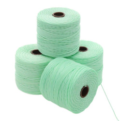 S-lon Bead Cord 210 77yd 72/bx Pastel Mint Green