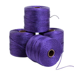 S-lon Bead Cord 210 77yd 72/bx Purple