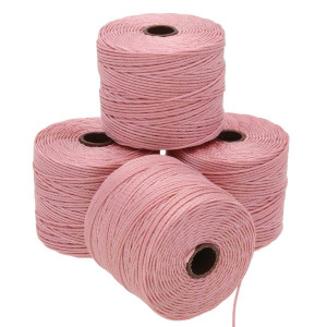 S-lon Bead Cord 210 77yd 72/bx Rose