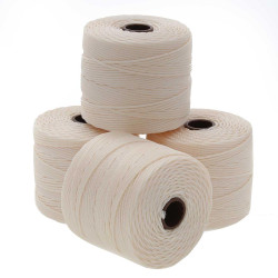 S-lon Bead Cord 210 77yd 72/bx Vanilla