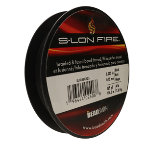 S-lon Fire 4 Lb Black 0.005 In/.12mm Dia 125 Yrd
