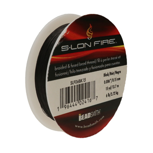 S-lon Fire 6 Lb Black 0.006 In/.15mm Dia 15 Yd
