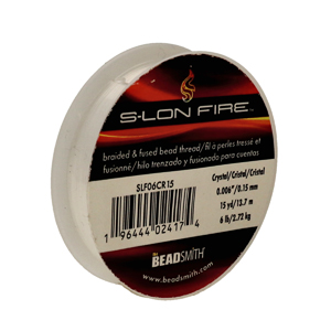 S-lon Fire 6 Lb Crystal 0.006 In/.15mm Dia 15 Yd