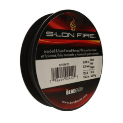 S-lon Fire 10 Lb Black 0.008 In/.20 Mm Dia 125 Yrd