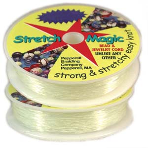 Stretch Magic Cord .5mm Clr 25m Spl