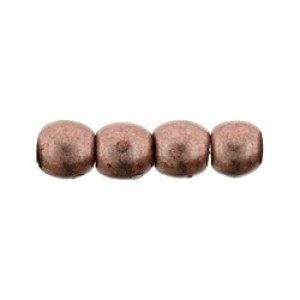 Round Beads 3mm Saturated Metallic Butterum 1200pc (04B04)