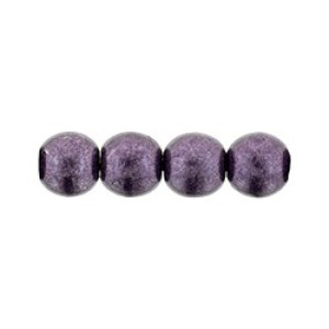 Round Beads 4mm Saturated Metallic Tawny Port 1200pc (04B02)