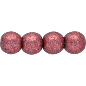 Round Beads 4mm Saturated Metallic Butterum 1200pc (04B04)