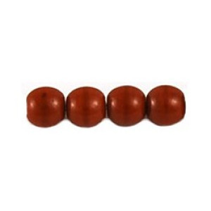 Round Beads 5mm Opaque Burgundy 1200pc (13620)