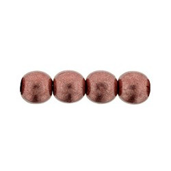 Round Beads 6mm Saturated Metallic Grenadine 600pc (04B01) Round Beads 6mm Saturated Metallic Grenadine 600pc (04B01)
