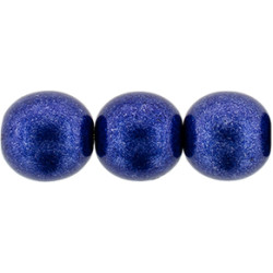 Round Beads 8mm Saturated Metallic Super Violet 300pc (05A06)