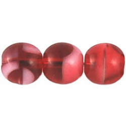 Round Beads 8mm Pearl/Fuchsia 300pc (06708)